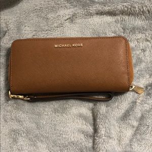 Michael Kors brown wallet